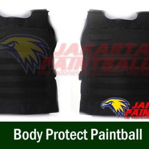 Body Protect Paintball Hitam